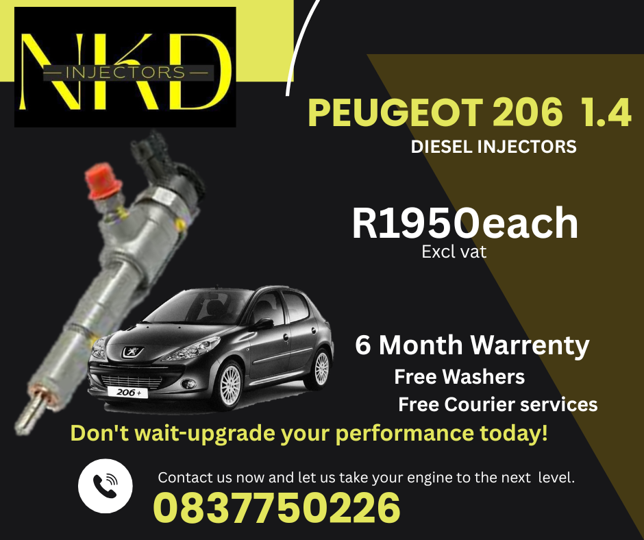 PEUGEOT 206 DIESEL INJECTORS FOR SALE - Private Seller PEUGEOT 206 DIESEL INJECTORS FOR SALE - Private Seller