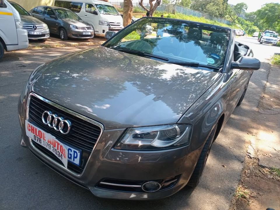 2012 Aud A3 1.8 tfsi Automatic 3drs Cabrio Grey Color Service history Reverse sensor 192,000km
