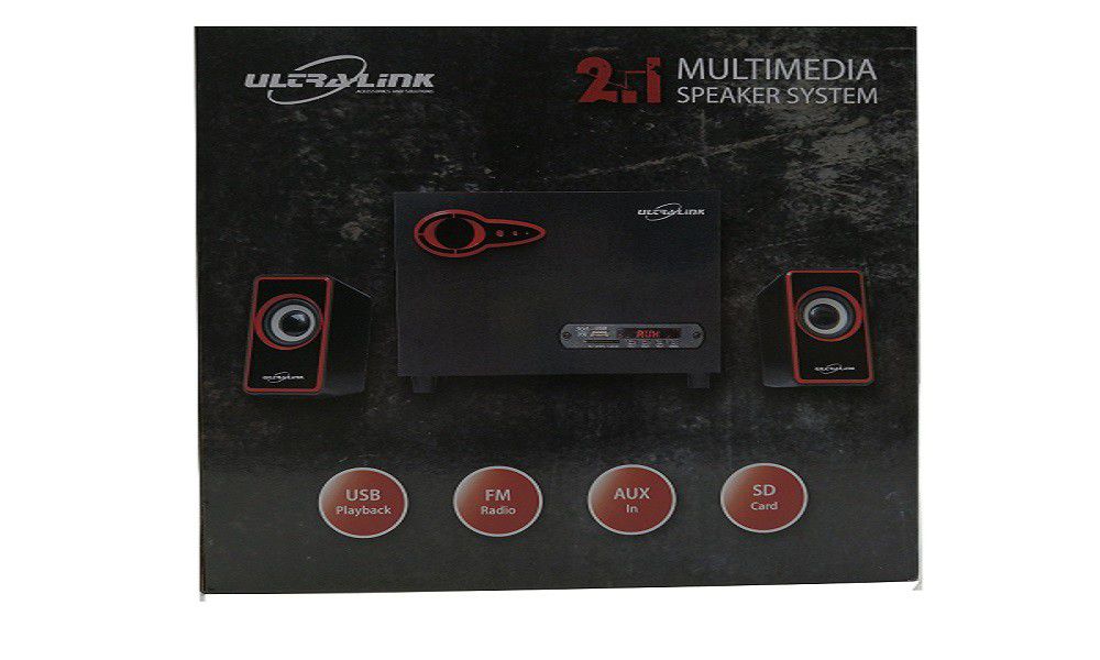  14w 2.1 Channel Subwoofer Speaker Ultralink 