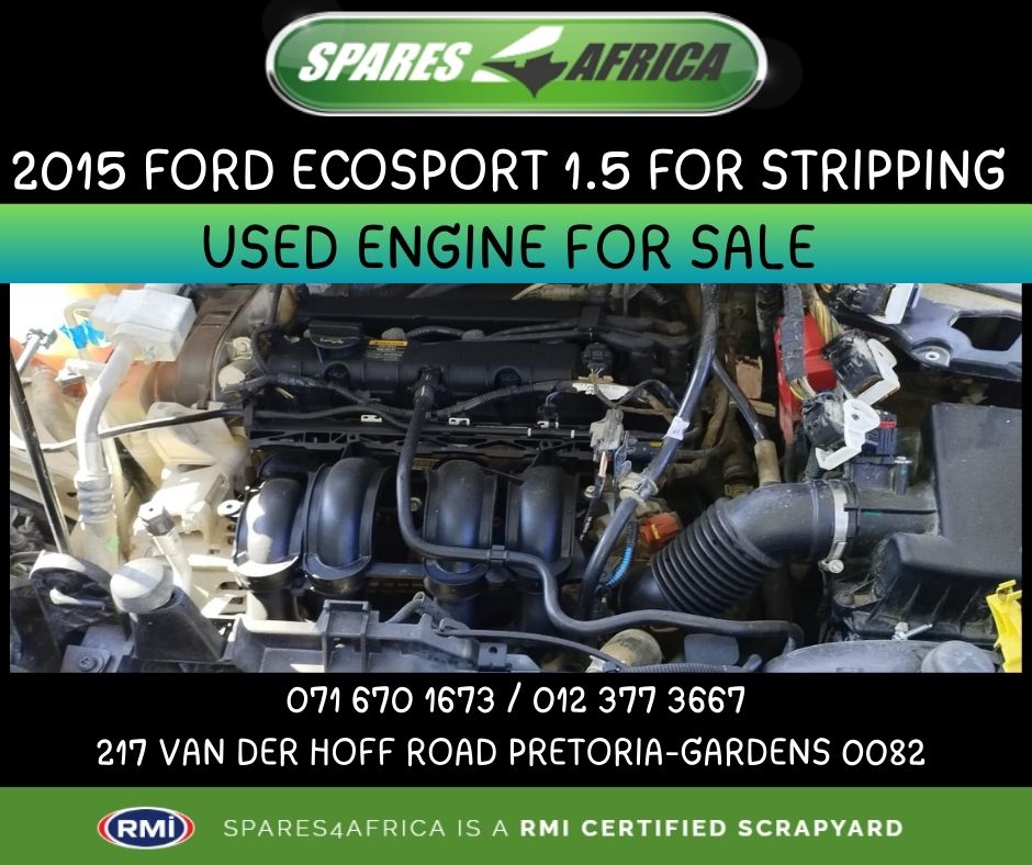 Ford EcoSport 1.5 Used Engine for Sale - Private Seller Ford EcoSport 1.5 Used Engine for Sale - Private Seller