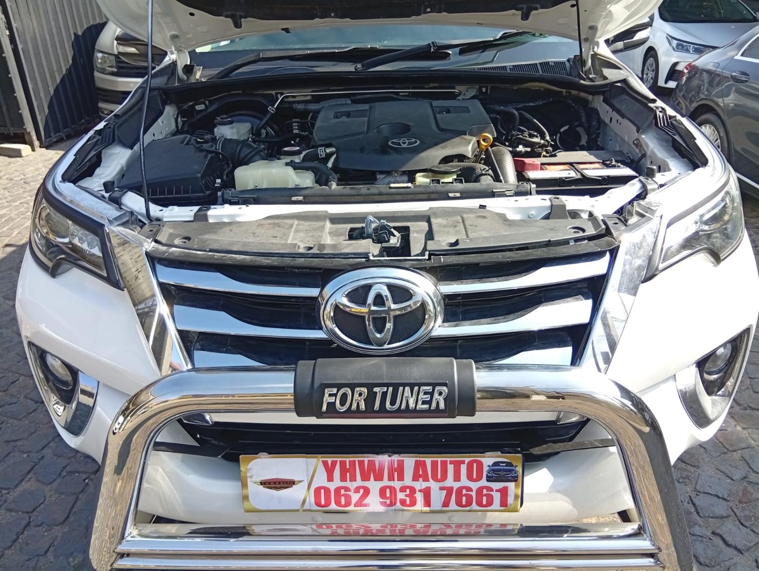 Fortuner 2.8GD-6 SUV 2017 7Seater Diesel Manual 98,000km Leather Seats, G