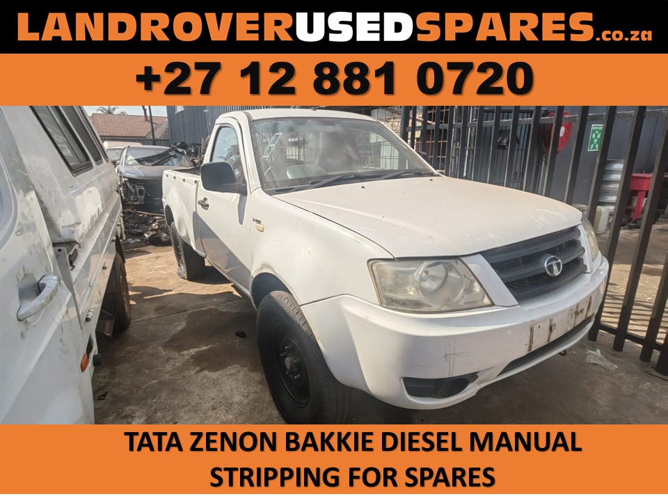 Tata Zenon Bakkie 2011 diesel manual stripping for used parts and used spares