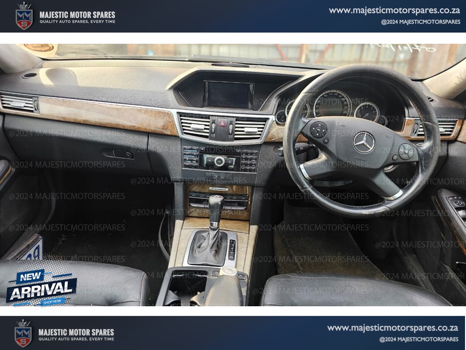 2010 Mercedes E200 CGI W212 Preface – Stripping for Spares