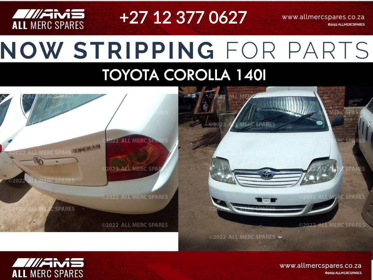 Used Toyota Corolla 140i Stripping for Spares - Private Seller Used Toyota Corolla 140i Stripping for Spares - Private Seller