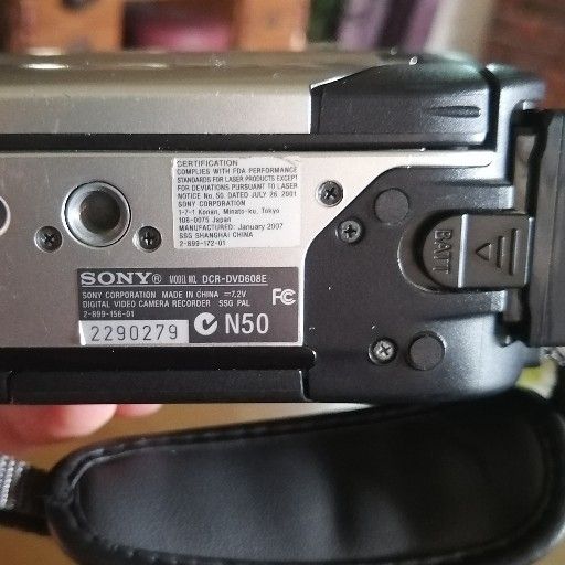 lost my cords for Sony Videocam