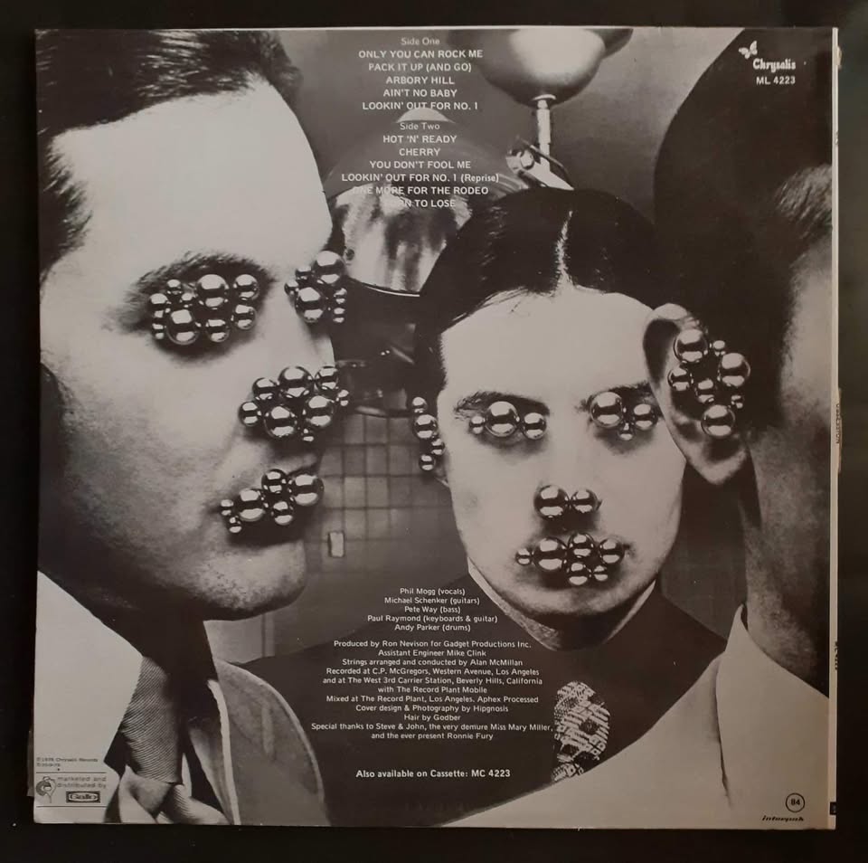 UFO - Obsession LP Record