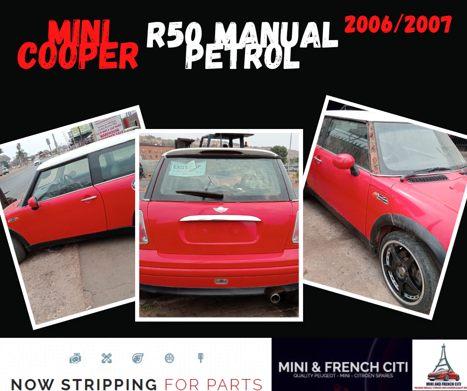 Mini R50 (2006/07) Manual Petrol Stripping for Spares! - Private Seller Mini R50 (2006/07) Manual Petrol Stripping for Spares! - Private Seller