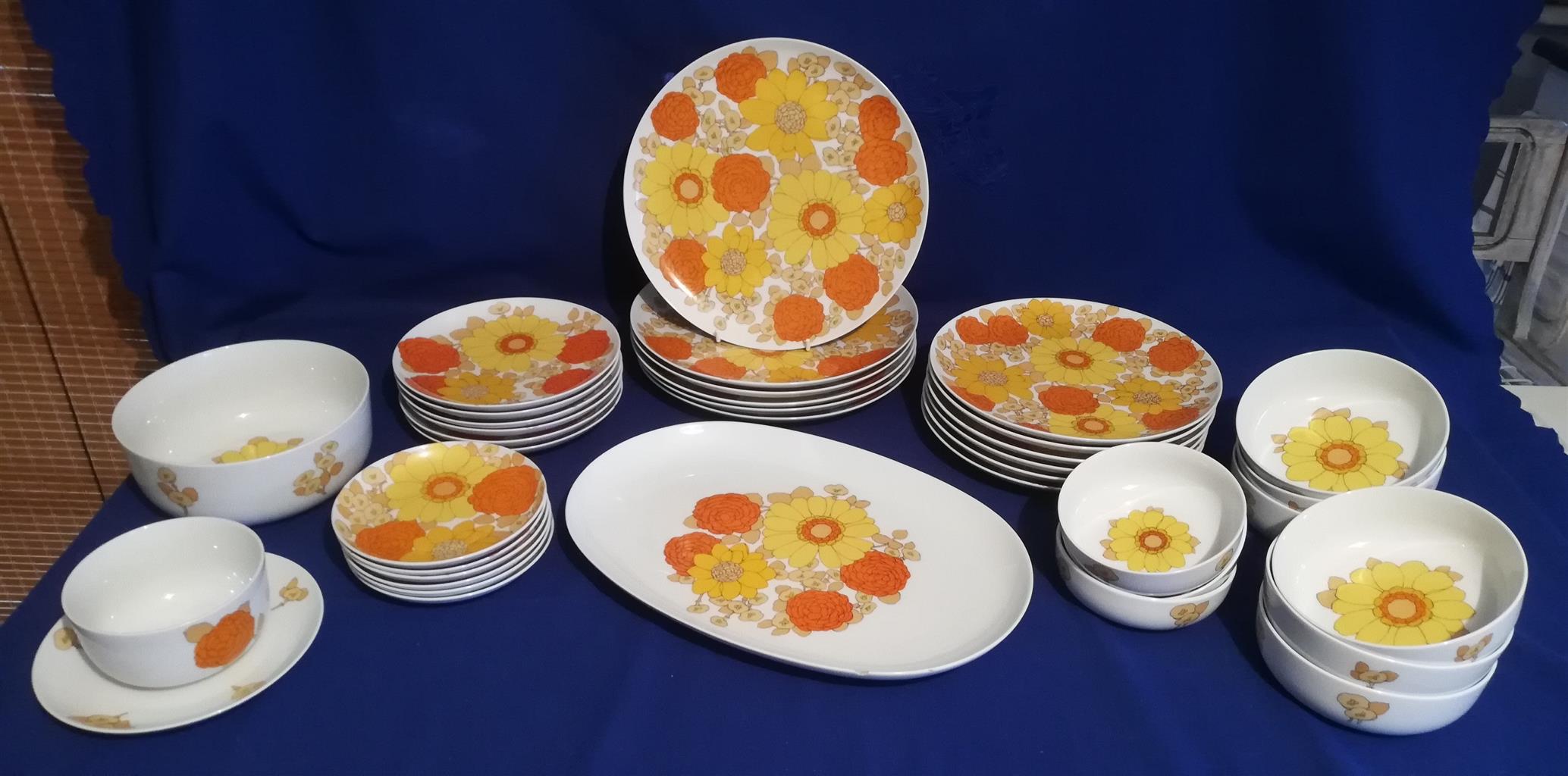 Vintage Suisse Langenthal Dinner Tea and Coffee Service