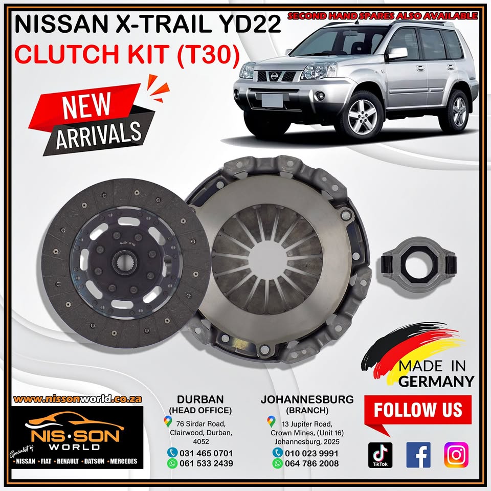 NISSAN X-TRAIL T30 YD22 CLUTCH KIT - Private Seller NISSAN X-TRAIL T30 YD22 CLUTCH KIT - Private Seller