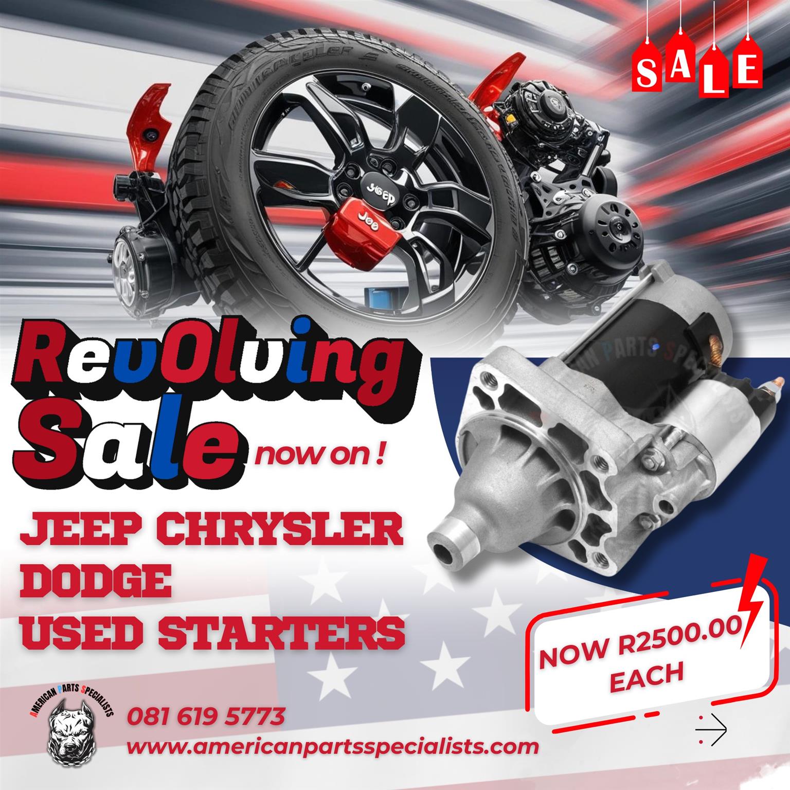 Used Starters For Sale - Private Seller