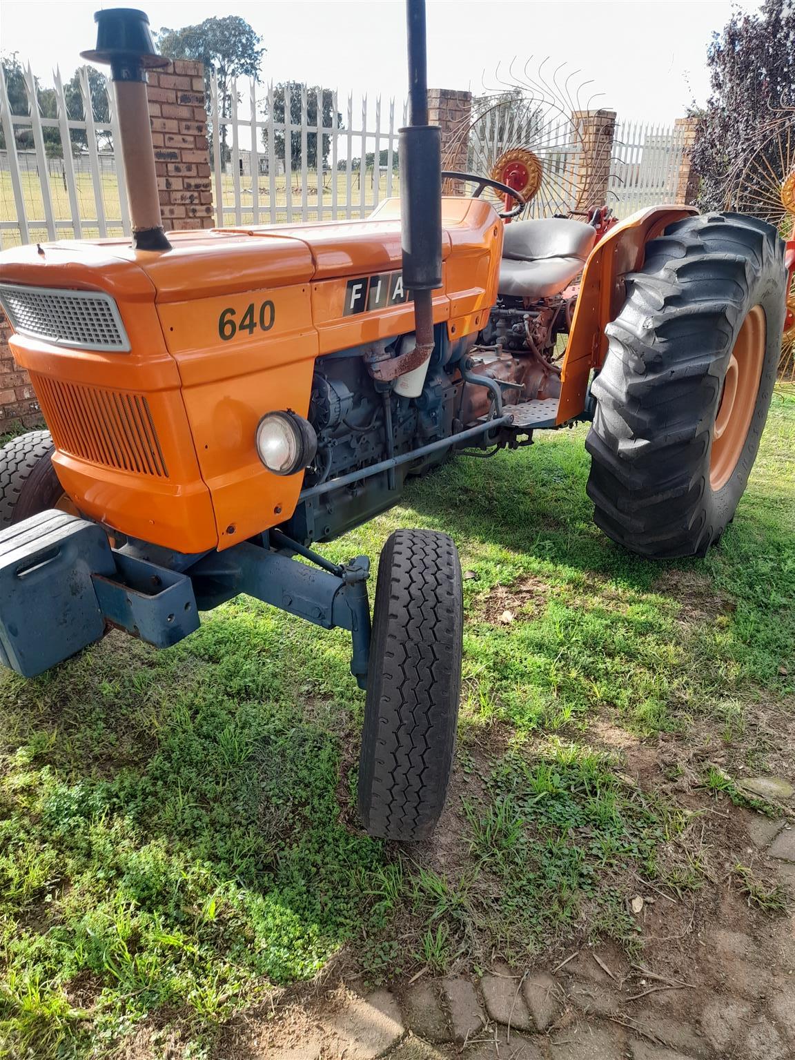 Fiat 640 s tractor