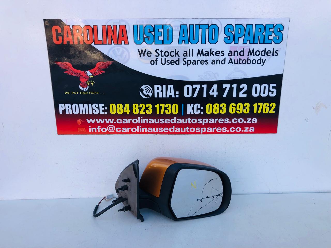 Nissan Micra right side electronic mirror ( glass damaged ) - Private Seller Nissan Micra right side electronic mirror ( glass damaged ) - Private Seller