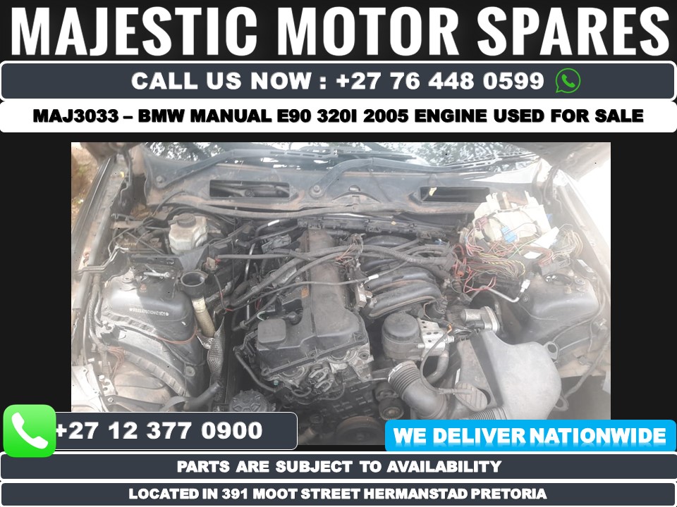 Bmw 320i E90 manual engine used for sale - Private Seller Bmw 320i E90 manual engine used for sale - Private Seller
