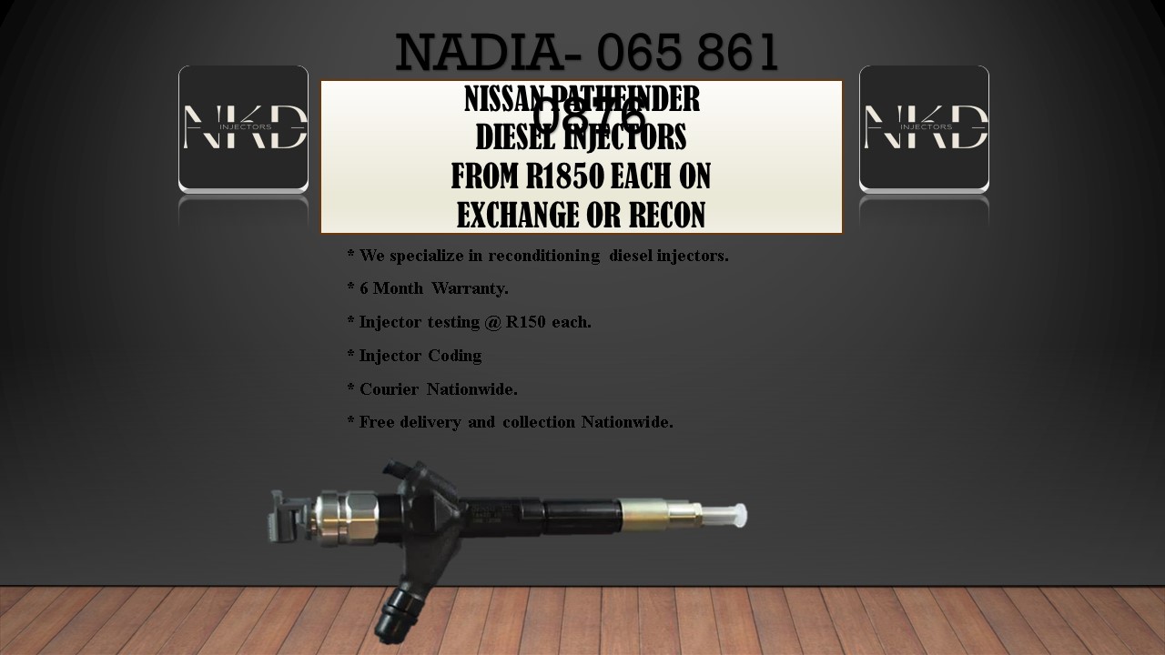 DIESEL INJECTORS FOR NISSAN PATHFINDER - Private Seller DIESEL INJECTORS FOR NISSAN PATHFINDER - Private Seller