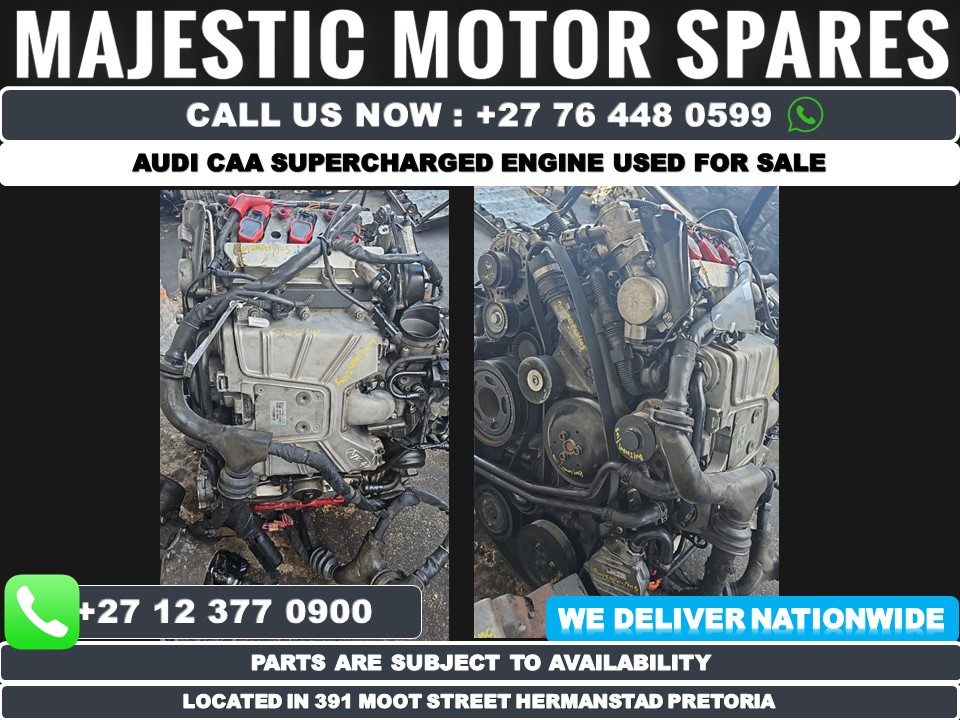 Audi CAA supercharged engine used for sale - Private Seller Audi CAA supercharged engine used for sale - Private Seller