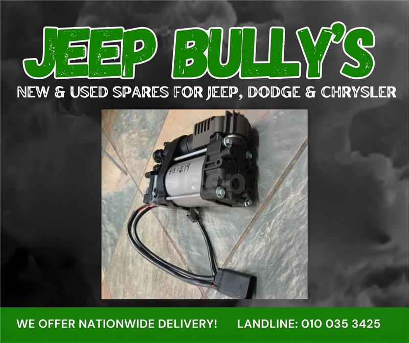 3.0 Jeep Grand Cherokee Wk2 Air Suspension Pump In Store - Private Seller 3.0 Jeep Grand Cherokee Wk2 Air Suspension Pump In Store - Private Seller