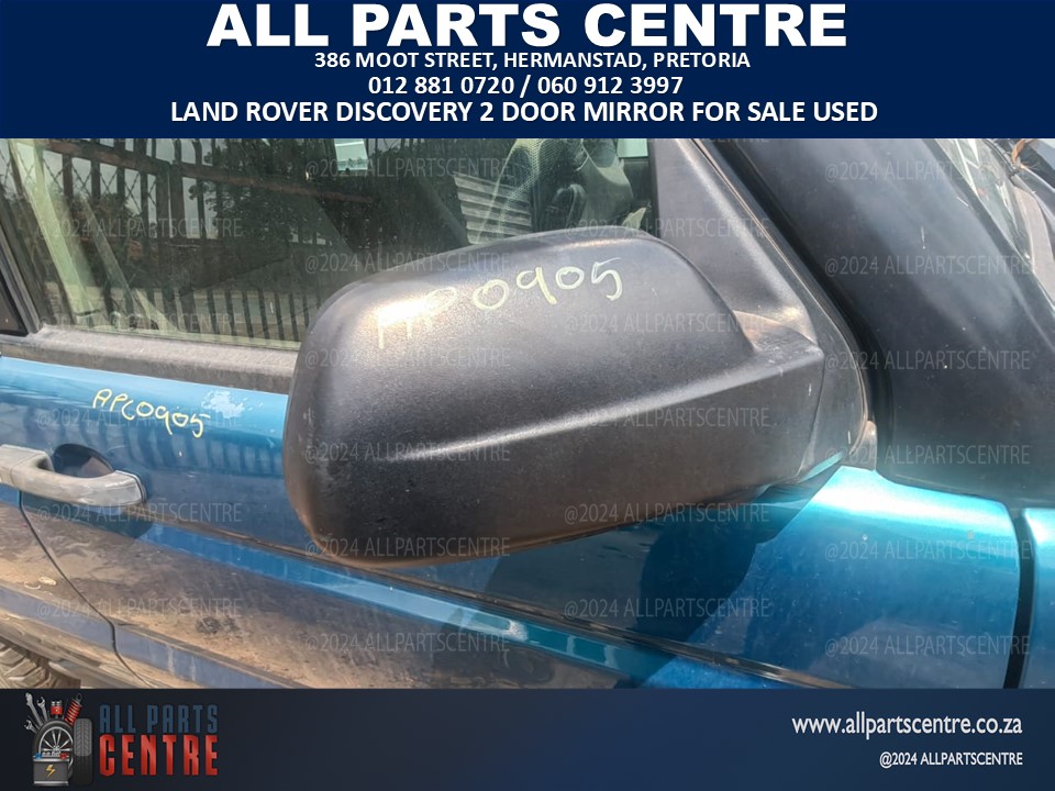 Land Rover Discovery 2 door mirror for sale used Land Rover Discovery 2 door mirror for sale used