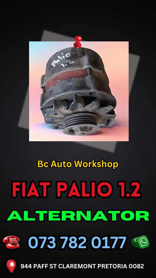 Fiat palio 1.2 alternator Call or WhatsApp me - Private Seller Fiat palio 1.2 alternator Call or WhatsApp me - Private Seller