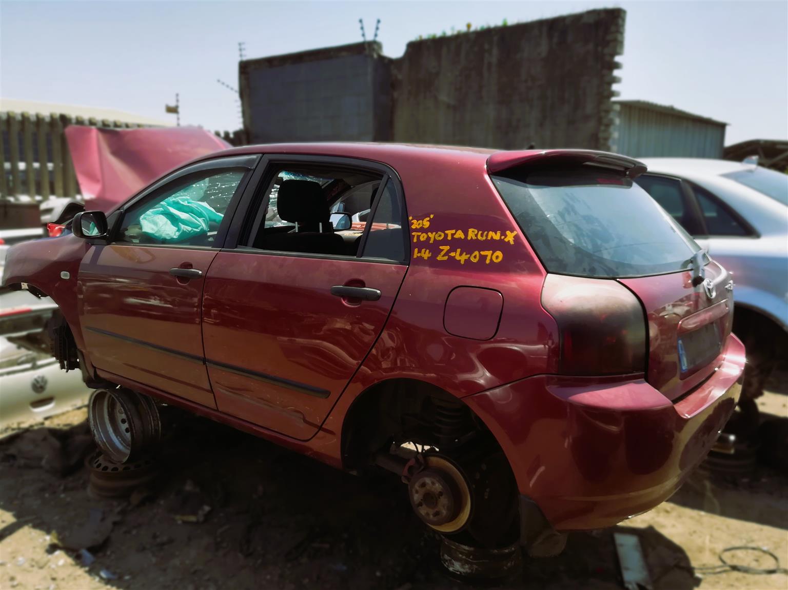 2005 Toyota Run-X 1.4 – Stripping for Spares