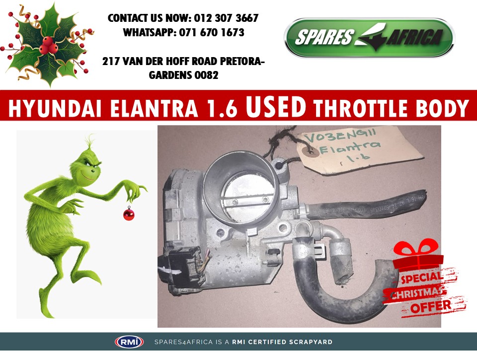 USED THROTTLE BODY HYUNDAI ELANDRA 1.6 - Private Seller USED THROTTLE BODY HYUNDAI ELANDRA 1.6 - Private Seller