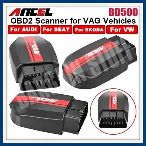 ANCEL BD500 All System OBD2 Bluetooth 5.0 Adapter for VW/Audi