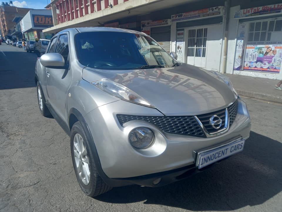 2012 NISSAN JUKE 1.6 TURBO PETROL, MANUAL TRANSMISSION, SILVER COLOUR