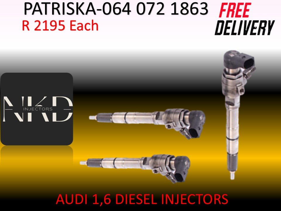 AUDI & VOLKSWAGEN 1.6 DIESEL INJECTORS - Private Seller AUDI & VOLKSWAGEN 1.6 DIESEL INJECTORS - Private Seller