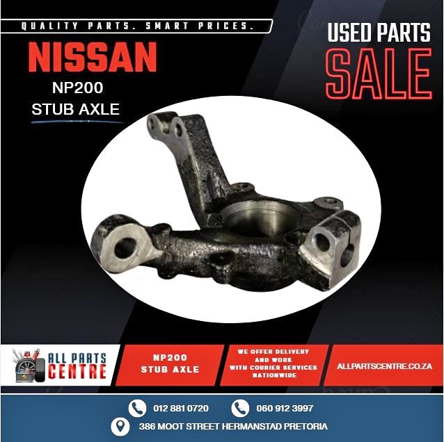 New Nissan NP200 stub axle - Private Seller New Nissan NP200 stub axle - Private Seller