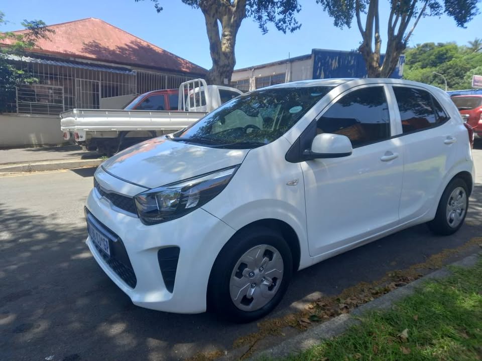 2022 Kia Picanto 1.0 Petrol, Manual, White Color, Mileage 35000kms. Reverse Camera/ Sensor