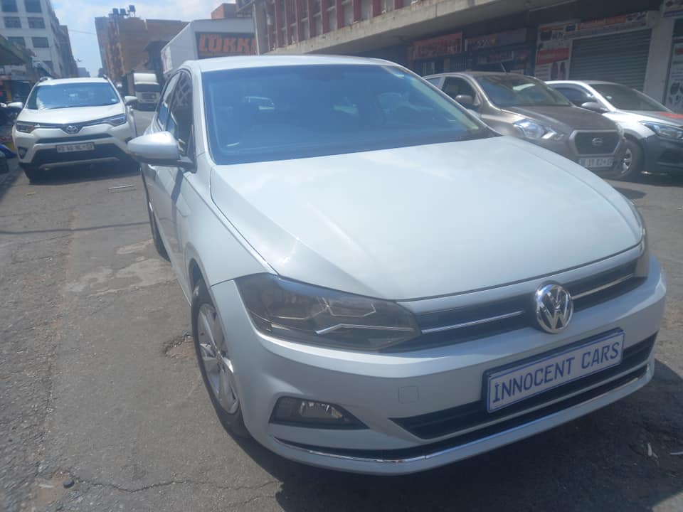 2021 VW POLO 8 TSI COMFORTLINE 1.0 PETROL, WHITE COLOUR, MILEAGE 55000KM