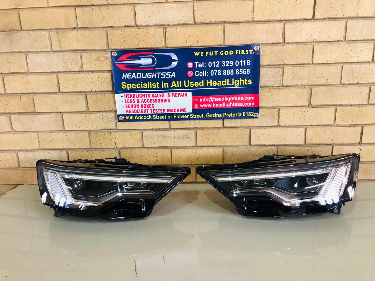 Audi A6/S6/RS6 C8 facelift left and right side Full LED Matrix headlights - Private Seller Audi A6/S6/RS6 C8 facelift left and right side Full LED Matrix headlights - Private Seller