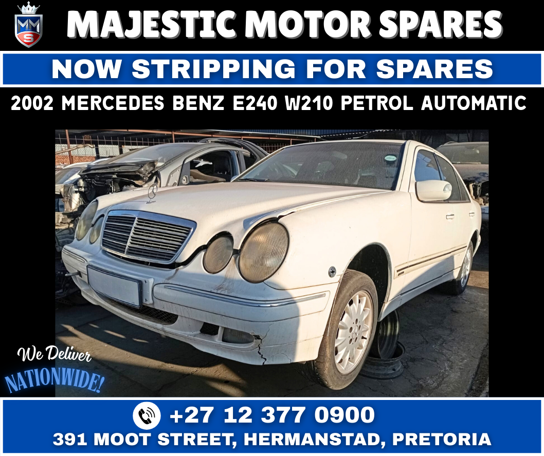 2002 Mercedes-Benz E240 W210 Facelift (Petrol, Automatic) – Stripping for Spares - Private Seller 2002 Mercedes-Benz E240 W210 Facelift (Petrol, Automatic) – Stripping for Spares - Private Seller