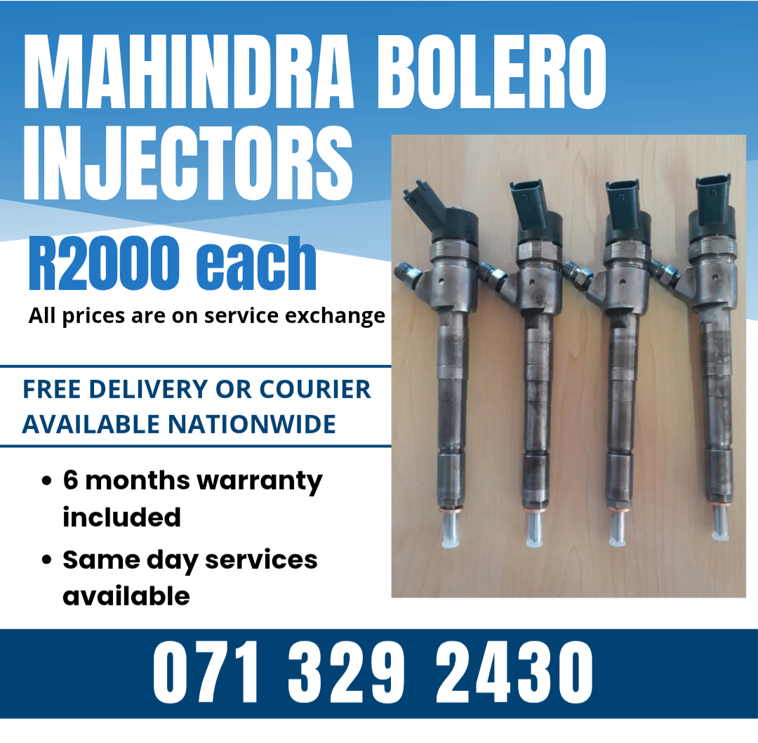 MAHINDRA BOLERO DIESEL INJECTORS FOR SALE WITH WARRANTY