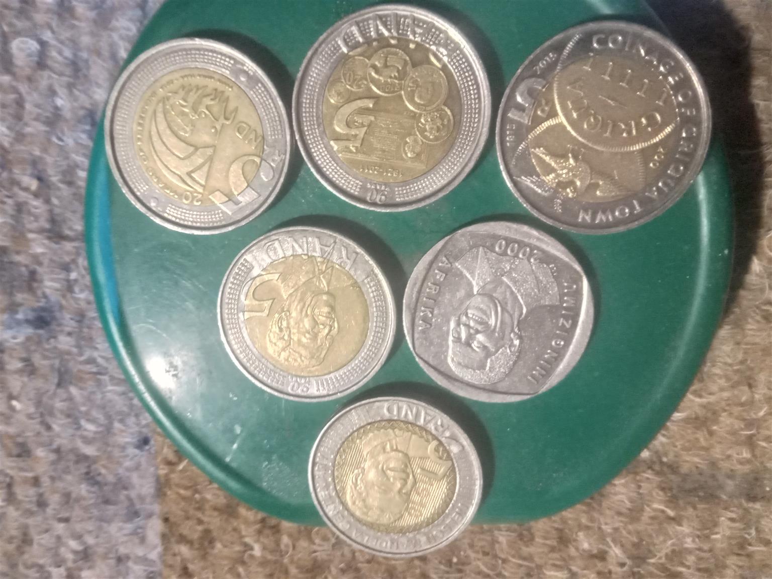 Mandela 90 year coins