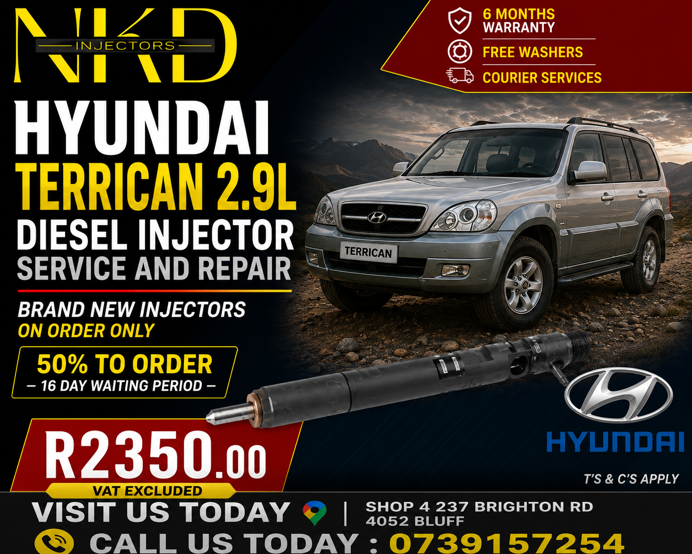 Repair_Your_Hyundai_Terrican_2.9L_Injectors - Private Seller Repair_Your_Hyundai_Terrican_2.9L_Injectors - Private Seller