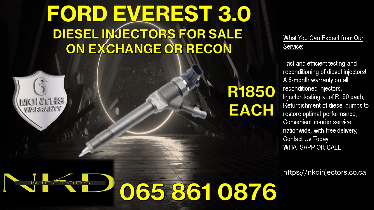 EVEREST 3.0 TDCI DIESEL INJECTORS FOR SALE - Private Seller EVEREST 3.0 TDCI DIESEL INJECTORS FOR SALE - Private Seller