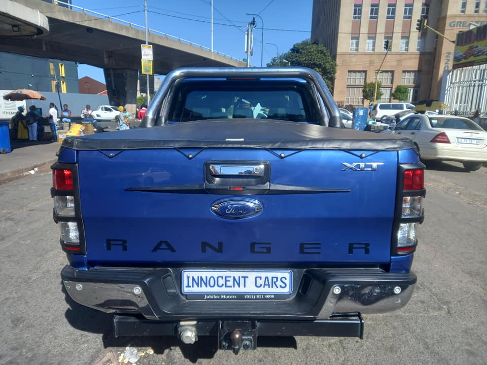 2014 FORD RANGER 3.2 XLT DIESEL, AUTOMATIC 4X4, DOUBLE CAB, BLUE COLOUR