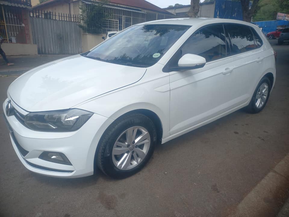 2018 VW POLO 8 TSI HATCHBACK 1.0 PETROL, MANUAL, WHITE COLOR,165,000.