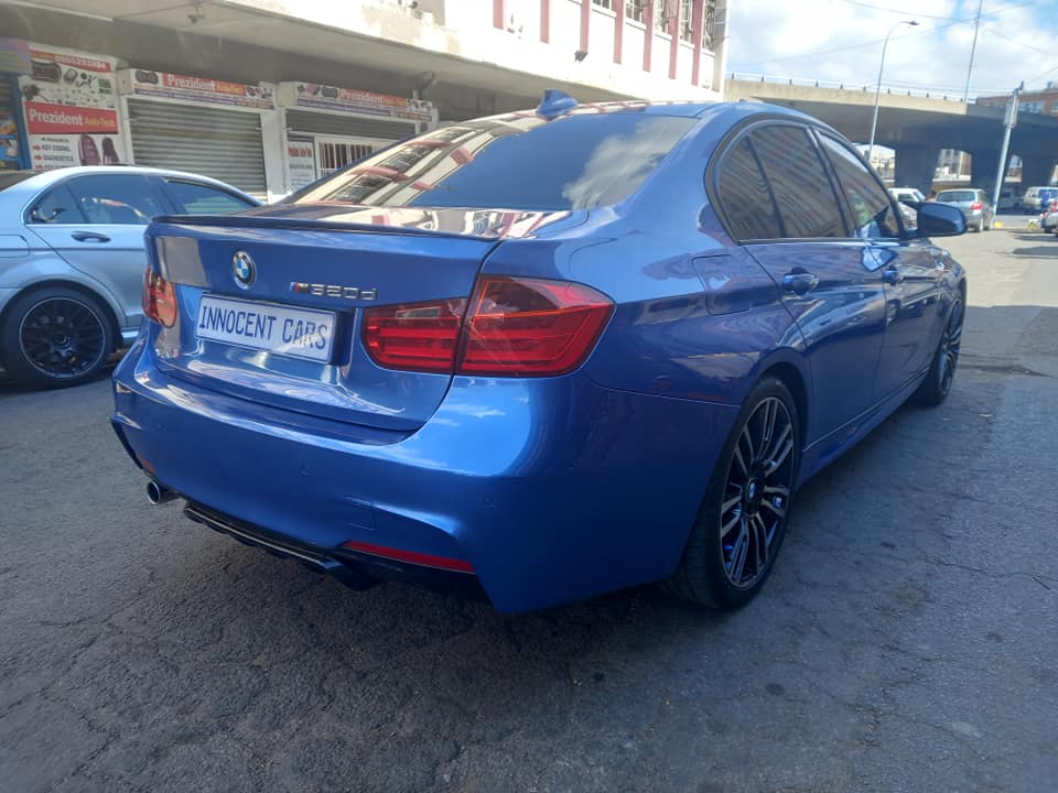 2014 BMW 320D DIESEL, AUTOMATIC TRANSMISSION, BLUE COLOUR, MILEAGE 90000KM