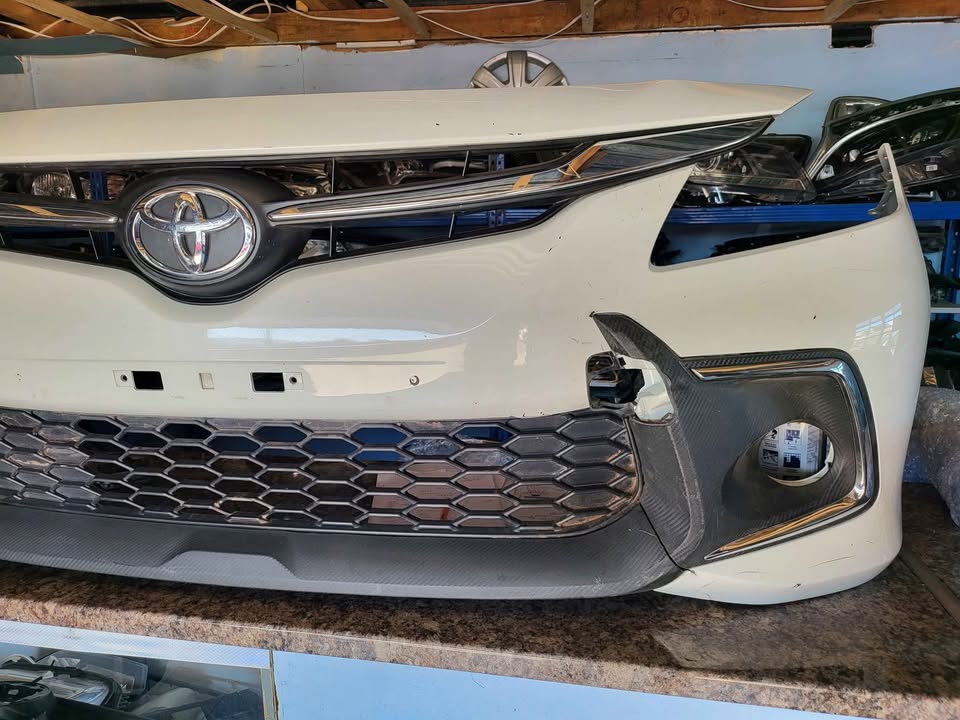 2023 Toyota starlet complete front bumper for sale.