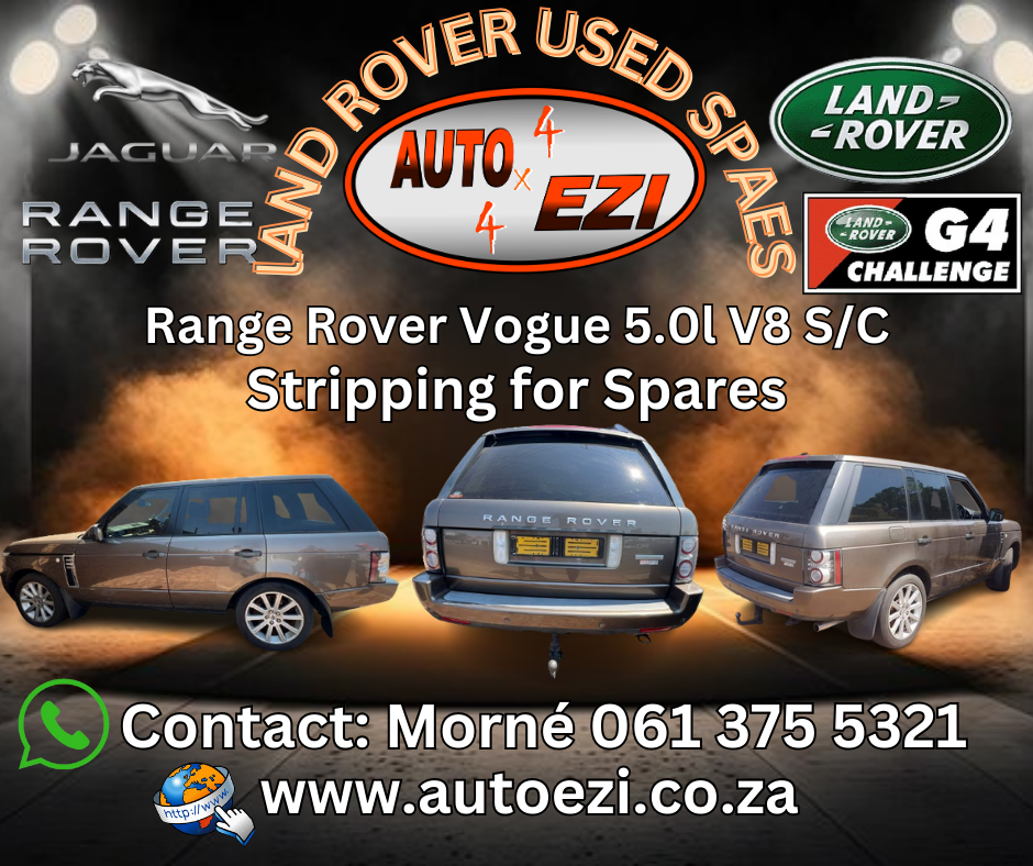 Range Rover Vogue 5.0l V8 S/C Stripping for Spares