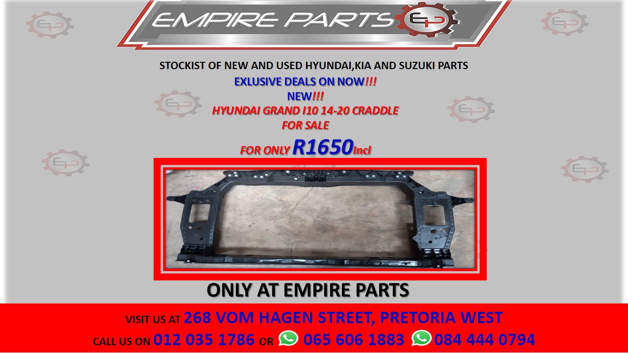 HYUNDAI GRAND I10 14-20 GRADDLE FOR SALE HYUNDAI GRAND I10 14-20 GRADDLE FOR SALE
