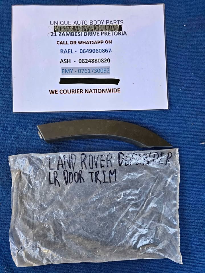 Land Rover Defender Left Rear Door Trim Land Rover Defender Left Rear Door Trim