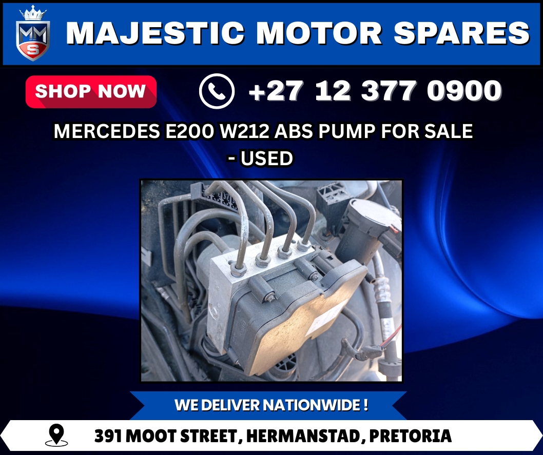 Mercedes Benz E200 W212 Abs pump for Sale - Used - Private Seller Mercedes Benz E200 W212 Abs pump for Sale - Used - Private Seller