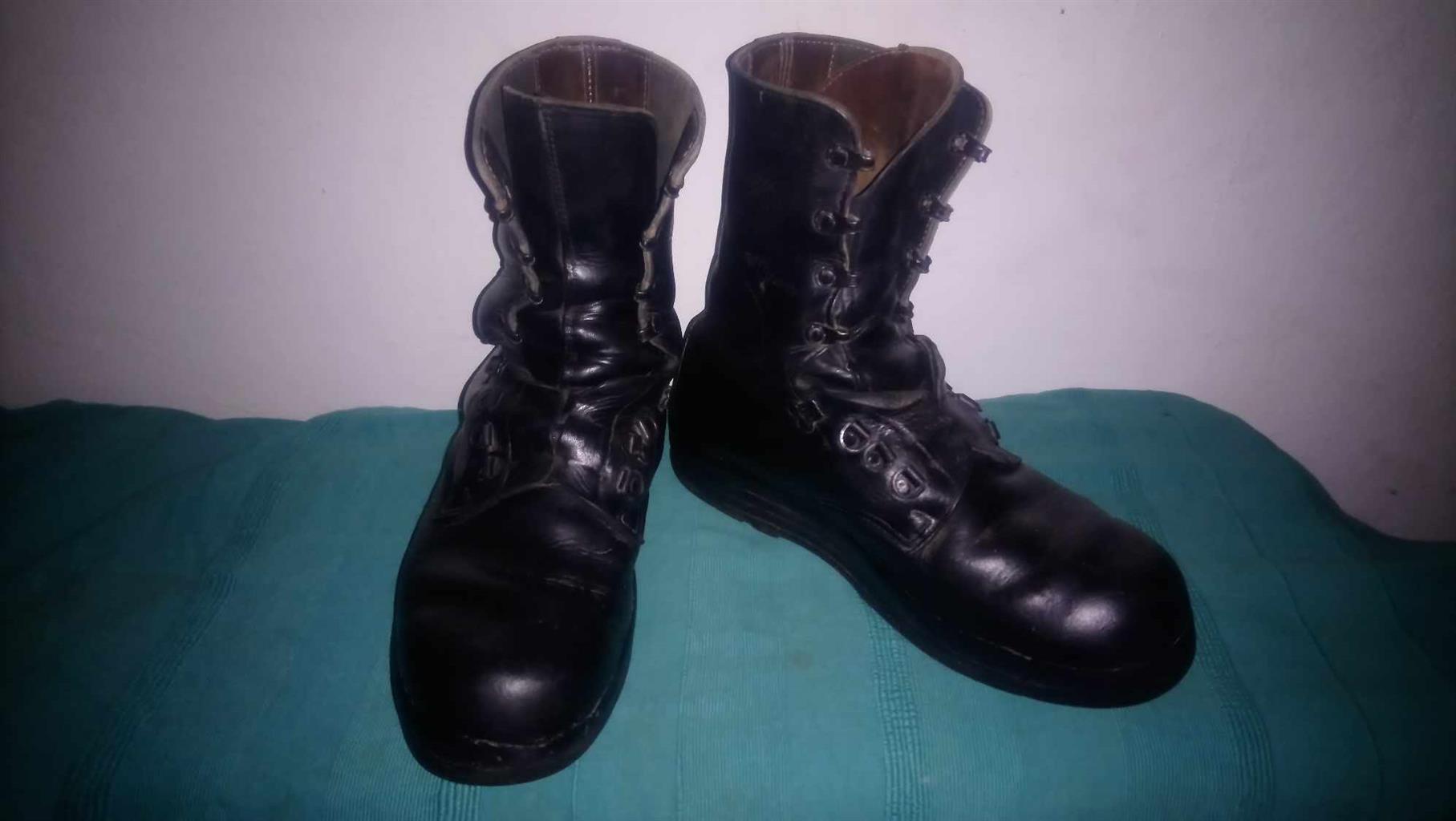 Army Boots Minerva Authentic Swiss made