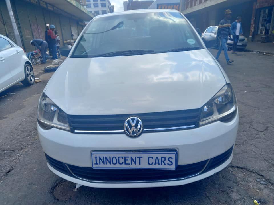 2015 VW POLO VIVO HATCHBACK 1.4TRENDLINE PETROL, MANUAL, WHITE COLOUR, MILEAGE 75000