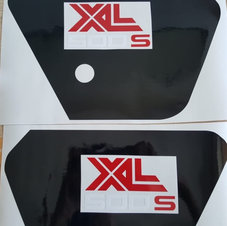 1981 XL 500S PD01 decals stickers vinyl cut graphics kits