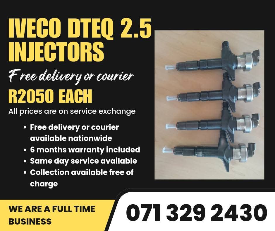 ISUZU DTEQ 2.5 INJECTORS FOR SALE WITH WARRANTY - Private Seller ISUZU DTEQ 2.5 INJECTORS FOR SALE WITH WARRANTY - Private Seller