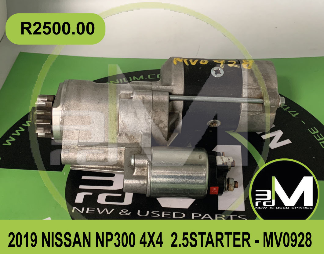 STARTER - NISSAN NP300 - Private Seller STARTER - NISSAN NP300 - Private Seller