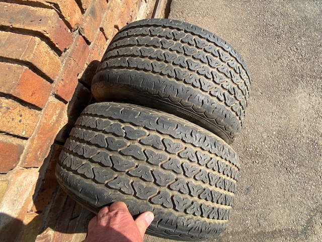Tyres BF Goodrich 235x50x13 good condition.